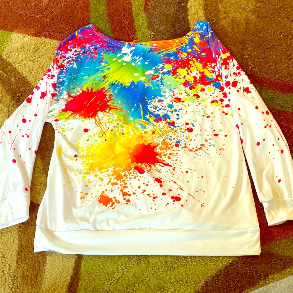 Paint inspired T-shirt